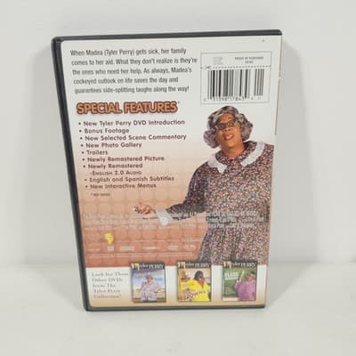 Tyler Perry's Madea's Family Reunion DVD Video Movie Lot Bundle Jail Do Bad - Thumbnail 3