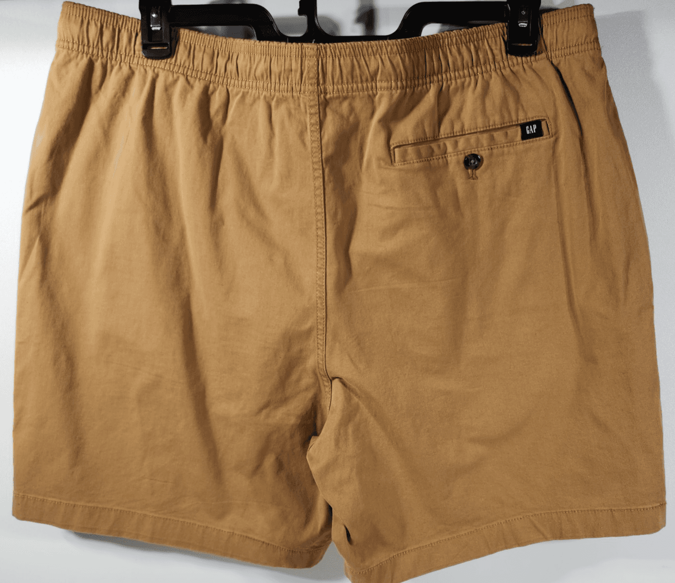 Gap Men's XXL Drawstring Flat Front Shorts With Pockets Stretch Cotton Blend - Thumbnail 4