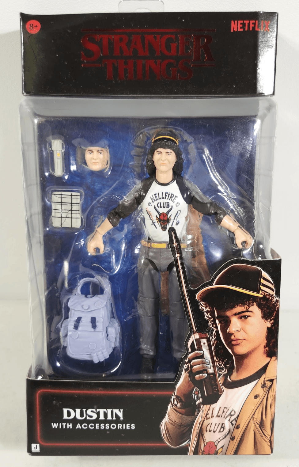 Stranger Things Dustin 6" Action Figure Toy Jazwares Netflix Dusty NEW