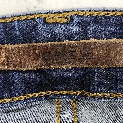Joe's Jeans Womens 29 Blue Denim Mid Rise Skinny Medium Wash Pants - Thumbnail 7