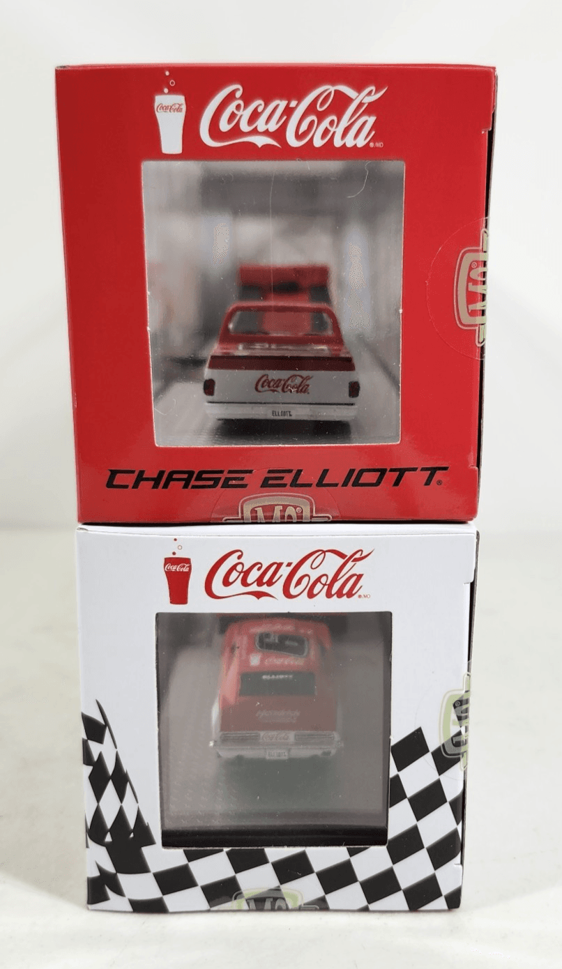 M2 Haulers Lot Chase Elliott Coca-Cola Chevy Cheyenne Super 10 Camaro Toy NEW - Thumbnail 5