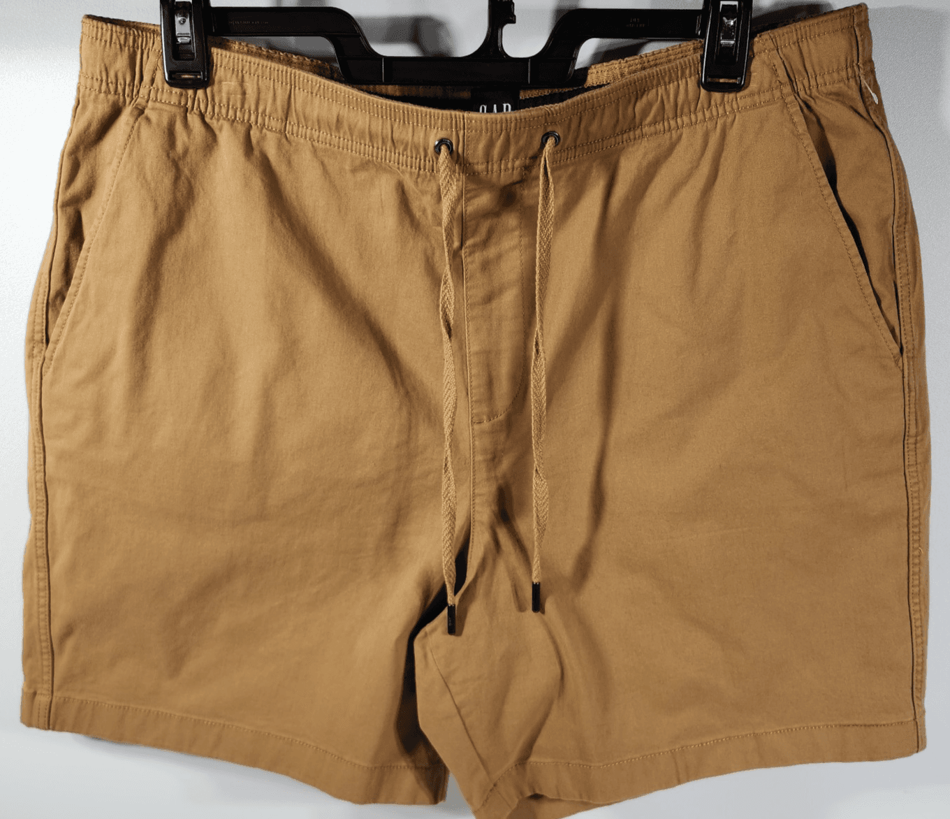 Gap Men's XXL Drawstring Flat Front Shorts With Pockets Stretch Cotton Blend - Thumbnail 5