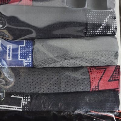 AND1 Men's M Flex Mid Length Boxer Briefs 6 Pairs Underwear NEW - Thumbnail 8