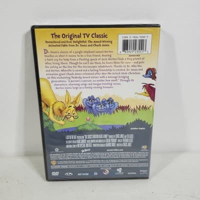 Dr. Seuss' Horton Hears a Who & The Lorax DVD Movies Cartoon Sealed NEW - Thumbnail 3