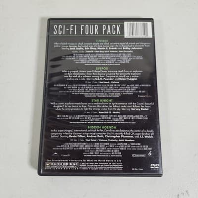 Sci-fi Collector's Set DVD 4 Films I-force Lifeform Star Knight - Thumbnail 3