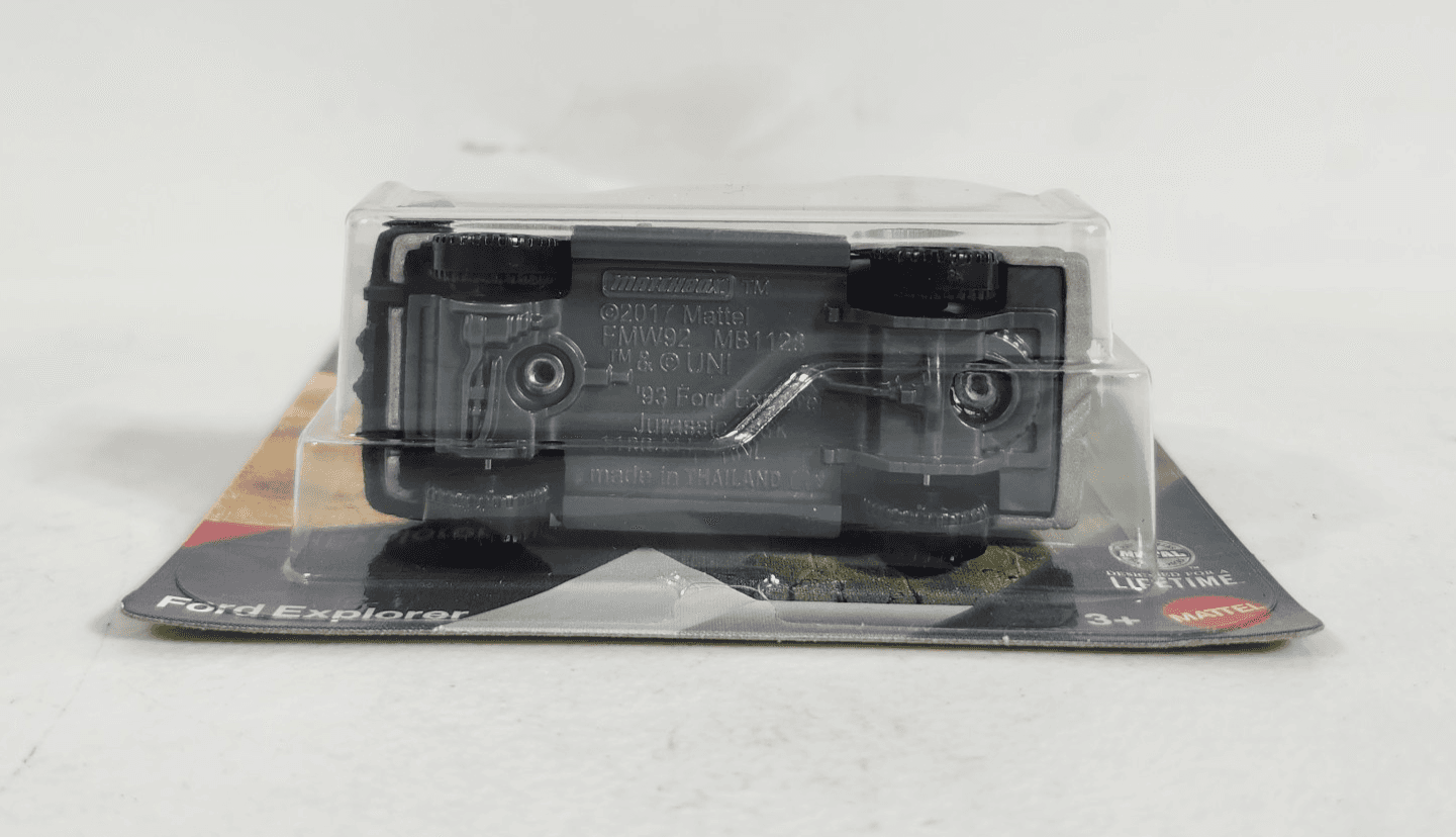 Matchbox Jurassic World Ford Explorer Car 1/64 Toy Vehicle NEW - Thumbnail 4