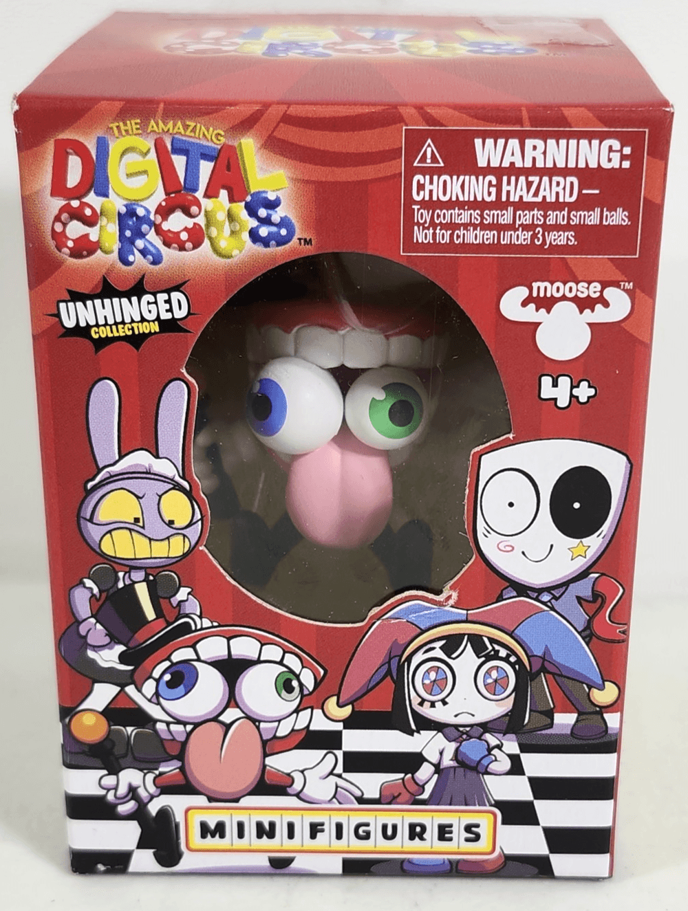 The Amazing Digital Circus Unhinged Edition Excited Caine Minifigure Toy NEW
