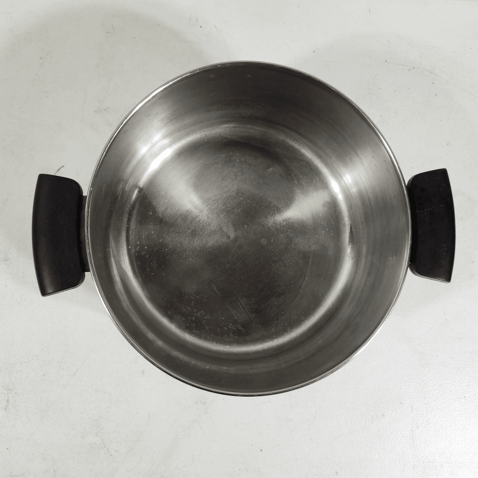 Revere Ware 4.5 Qt Quart Copper Bottom Sauce Pan Pot W/Lid Stainless - Thumbnail 3