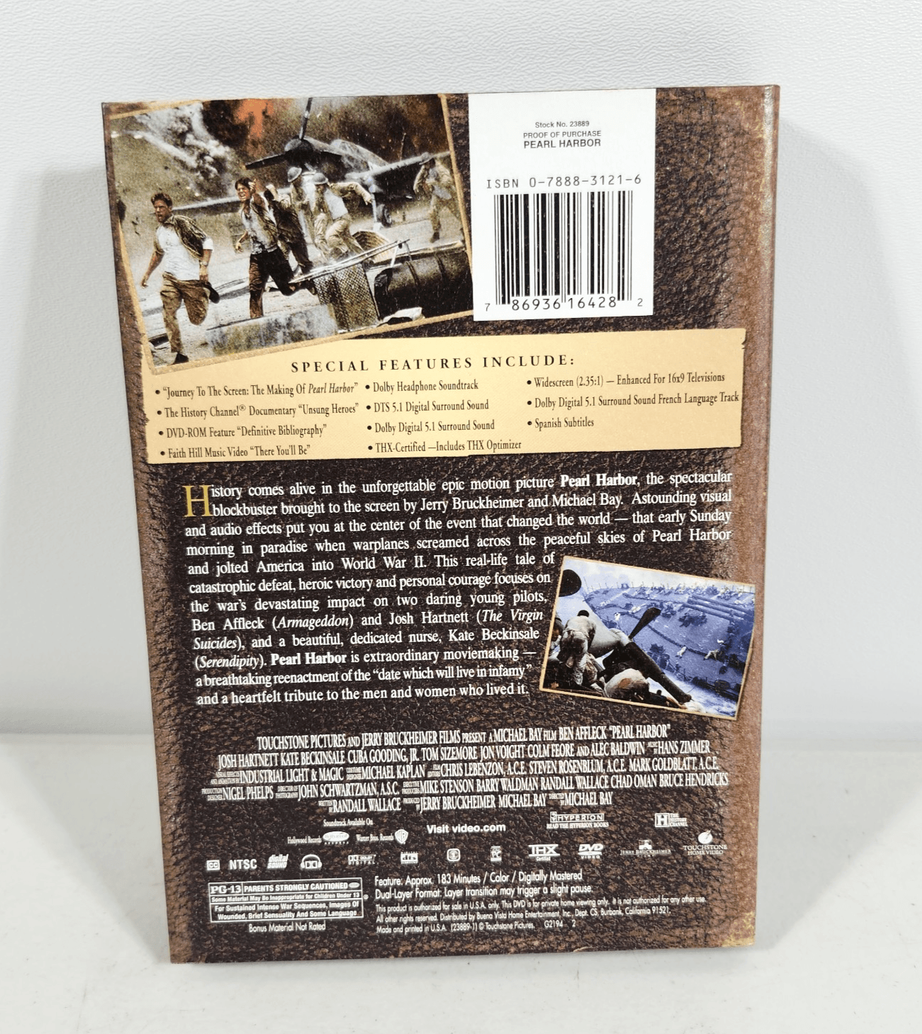 Pearl Harbor DVD Movie Anniversary Edition - Thumbnail 3