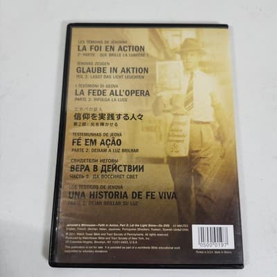 Jehovah’s Witnesses Faith In Action Part 1: Out Of Darkness and Part 2 DVD - Thumbnail 4