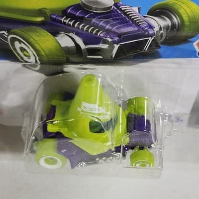 Hot Wheels Cone Shaker HW Metro Green Car 1/64 Toy Vehicle NEW - Thumbnail 3