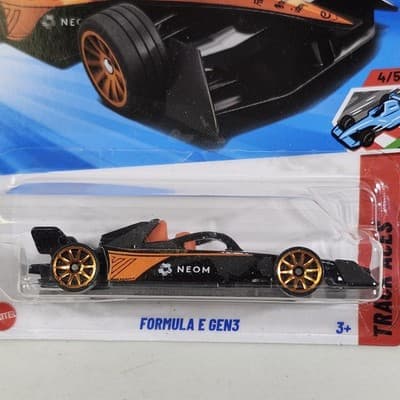 Hot Wheels McLaren Formula E Gen3 Track Aces Car 1/64 Toy Vehicle NEW - Thumbnail 2
