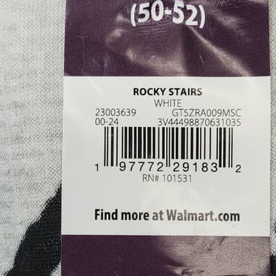 Rocky Graphic Tshirt On Top Of Stairs Men's Size 2XL White Short Sleeve NEW - Thumbnail 7