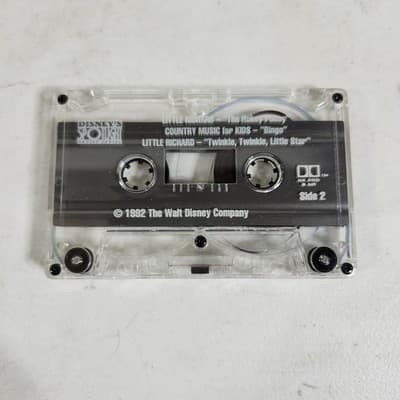 Disney Music Box Artist Series Songs Cassette Tape 1992 - Thumbnail 2