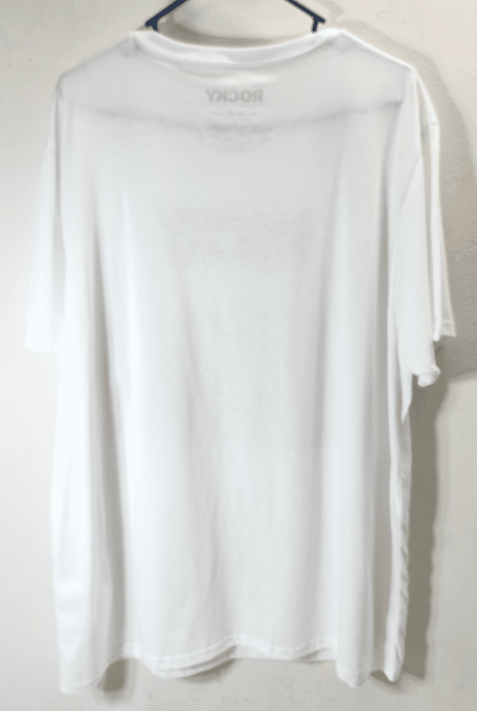 Rocky Graphic Tshirt On Top Of Stairs Men's Size 2XL White Short Sleeve NEW - Thumbnail 4