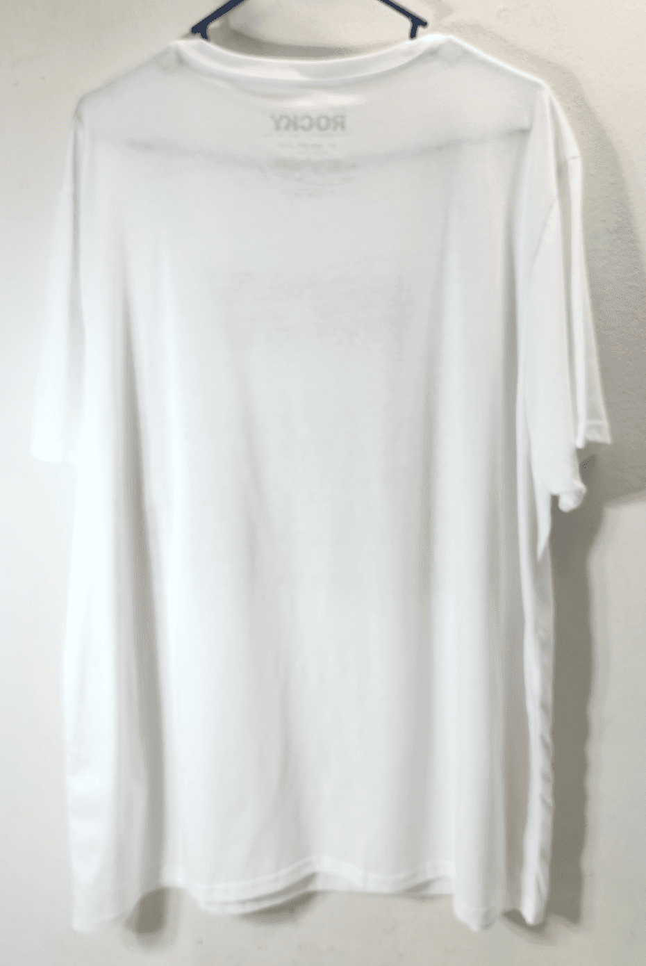 Rocky Graphic Tshirt On Top Of Stairs Men's Size 2XL White Short Sleeve NEW - Thumbnail 6