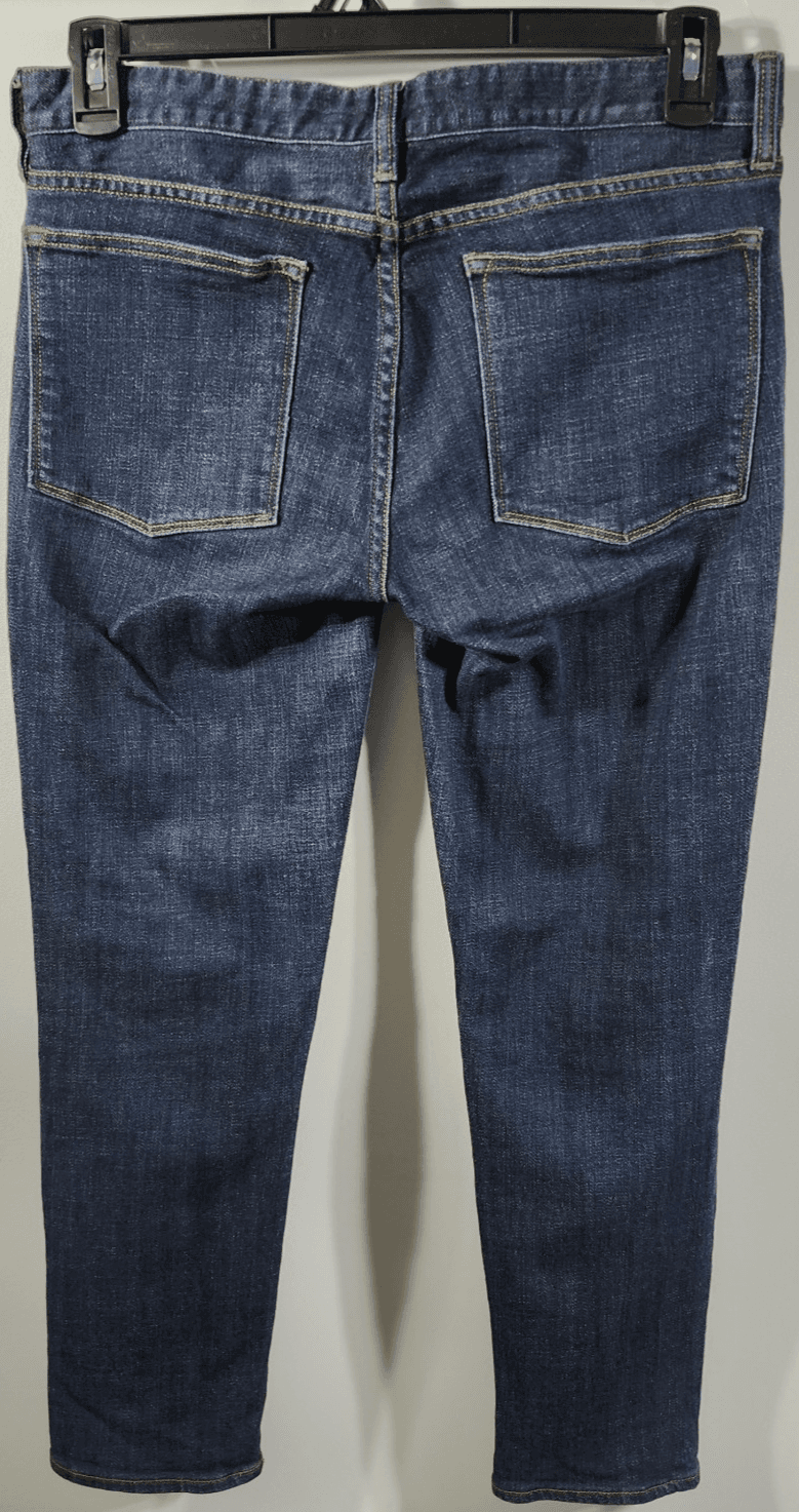 J.Crew Women's 30 Jeans Toothpick Skinny Low Rise Blue Denim - Thumbnail 6