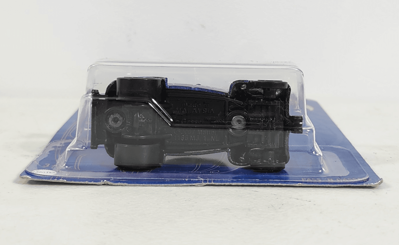 2021 Hot Wheels 54th Anniversary Blue and Pink Pass 'N Gasser Car 1/64 Toy NEW - Thumbnail 4
