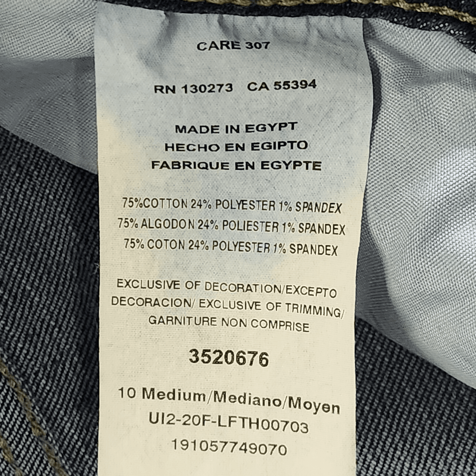 ​Lee Women's Size 10 Jeans Regular Fit Straight Leg Mid Rise Blue Denim NEW - Thumbnail 9