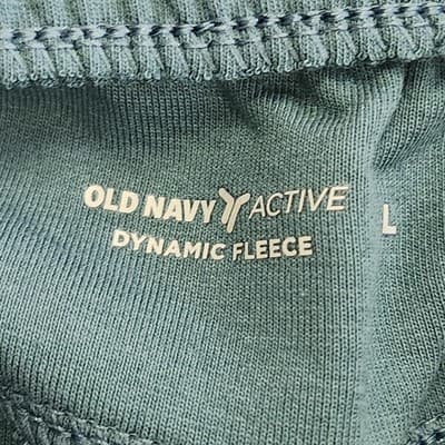 Old Navy Active Dynamic Jogger Pants Men's L Green Stretch Zip Pockets NEW - Thumbnail 9
