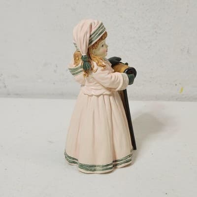 Maud Humphrey Bogart Hamilton Winter Ride Figurine 4" Home Decor - Thumbnail 9