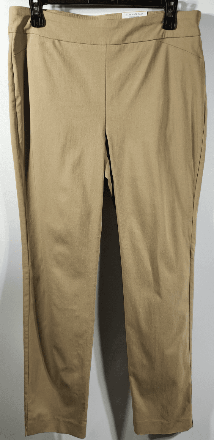 JM Collection Cambridge Pants Women's M Slim Leg Tummy Control Pull On NEW - Thumbnail 5