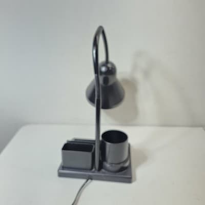 Office Lamp Black Desk Organizer Pen Holder College Home Decor - Thumbnail 9