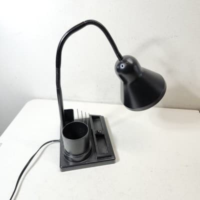 Office Lamp Black Desk Organizer Pen Holder College Home Decor - Thumbnail 11