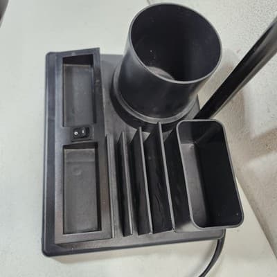 Office Lamp Black Desk Organizer Pen Holder College Home Decor - Thumbnail 5