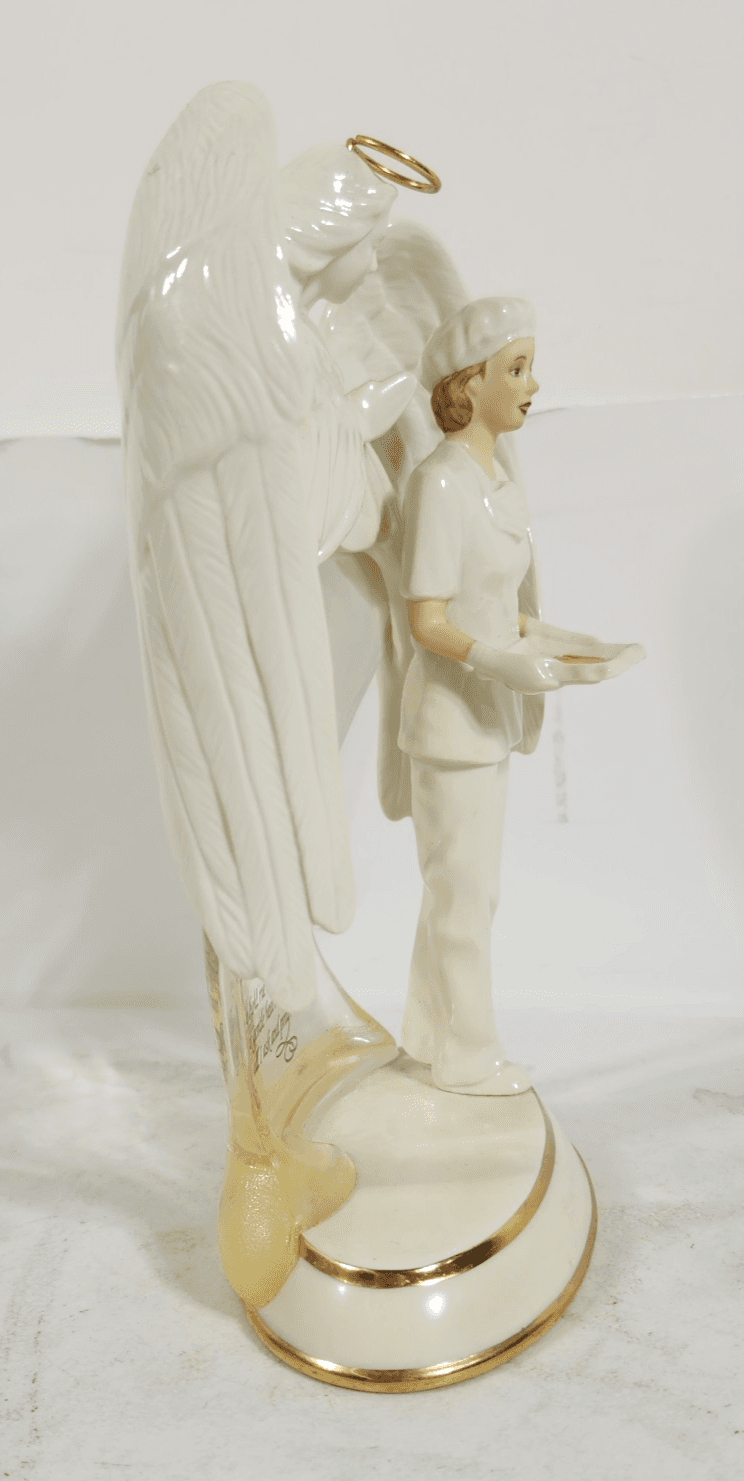 The Bradford Exchange Angel Of Miracles Nurse Figurine 2002 Home Decor - Thumbnail 6