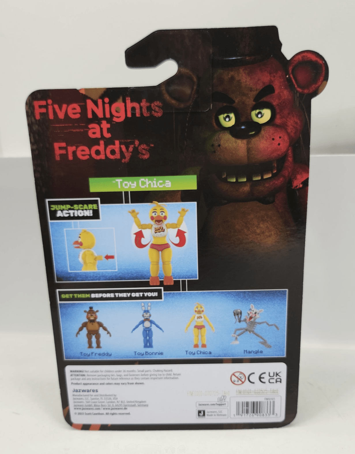 2025 Jazwares Five Nights at Freddy’s (FNAF) Toy Chica Action Figure Toy NEW - Thumbnail 5