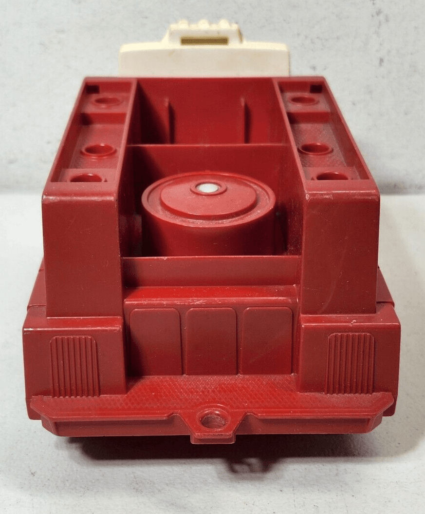 Vintage Fisher Price Husky Helpers Red Fire Truck Toy Vehicle - Thumbnail 9
