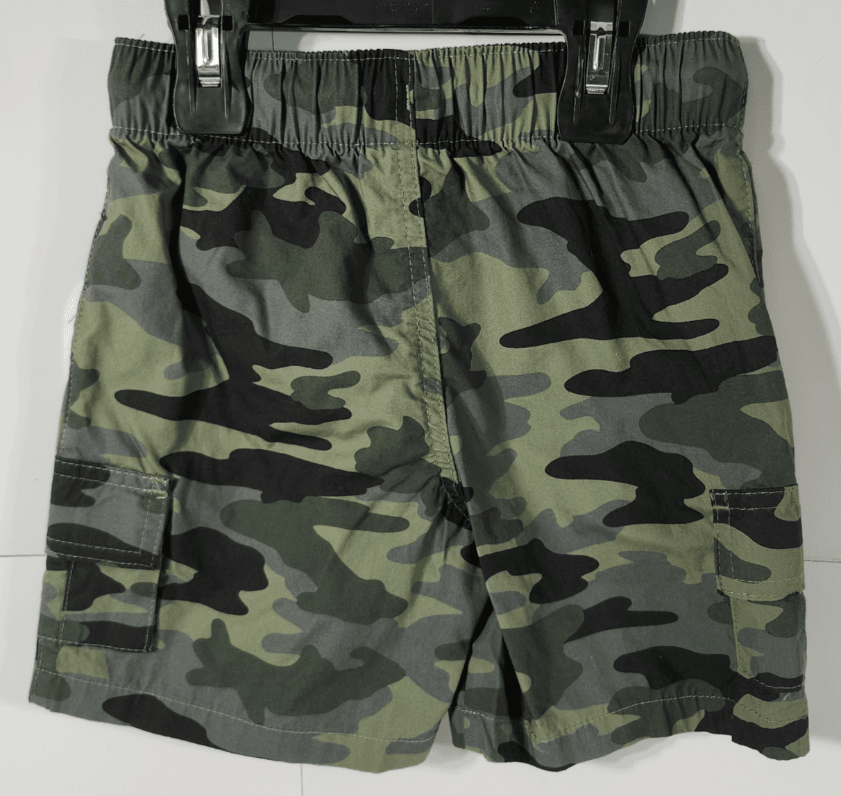 Wonder Nation Cargo Shorts Boy's Size XS Camo Drawstring NEW - Thumbnail 4