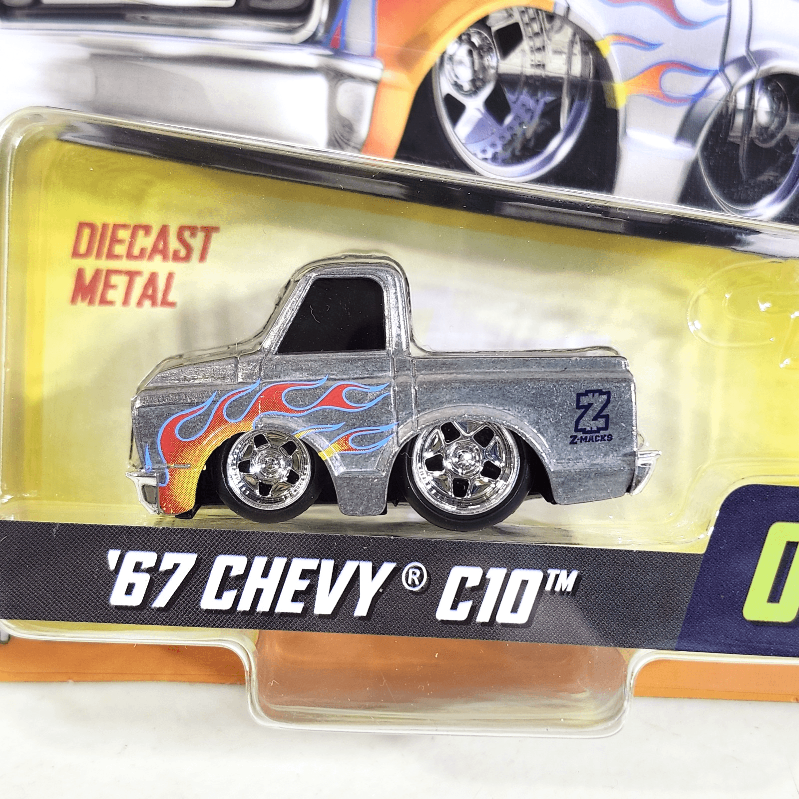2026 Car Tuned ‘67 Chevy C10 Series 9 Silver Pickup Truck 1/64 Toy Vehicle MGA - Thumbnail 2