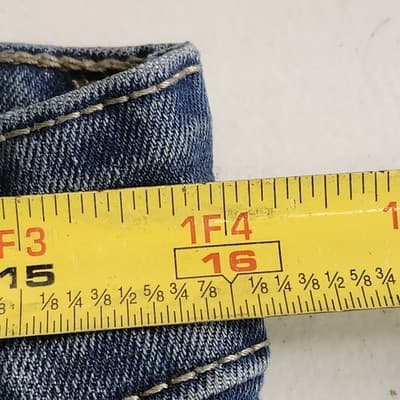 WXYZ Nomad Slim Fit Jeans Men's 32x32 Blue Faded Stretch Denim Modern Tapered - Thumbnail 2