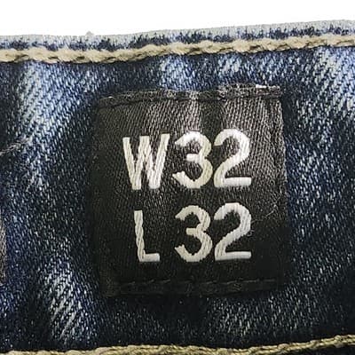 WXYZ Nomad Slim Fit Jeans Men's 32x32 Blue Faded Stretch Denim Modern Tapered - Thumbnail 8