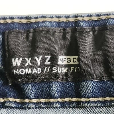 WXYZ Nomad Slim Fit Jeans Men's 32x32 Blue Faded Stretch Denim Modern Tapered - Thumbnail 7