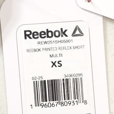 Reebok Crossfit Workout Shorts Womens Size XS Colorful NEW - Thumbnail 6