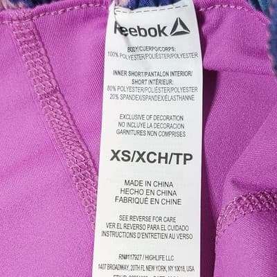 Reebok Crossfit Workout Shorts Womens Size XS Colorful NEW - Thumbnail 8