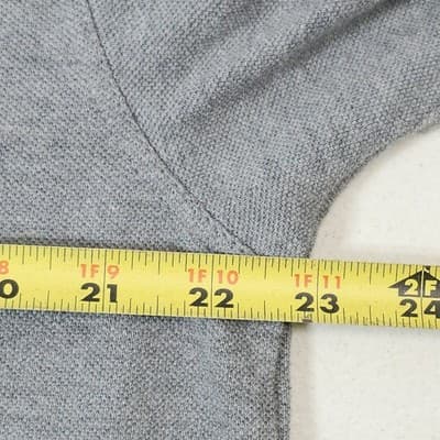 Cutter & Buck Stanford Shirt Mens Size L Gray Short Sleeve Polo - Thumbnail 2