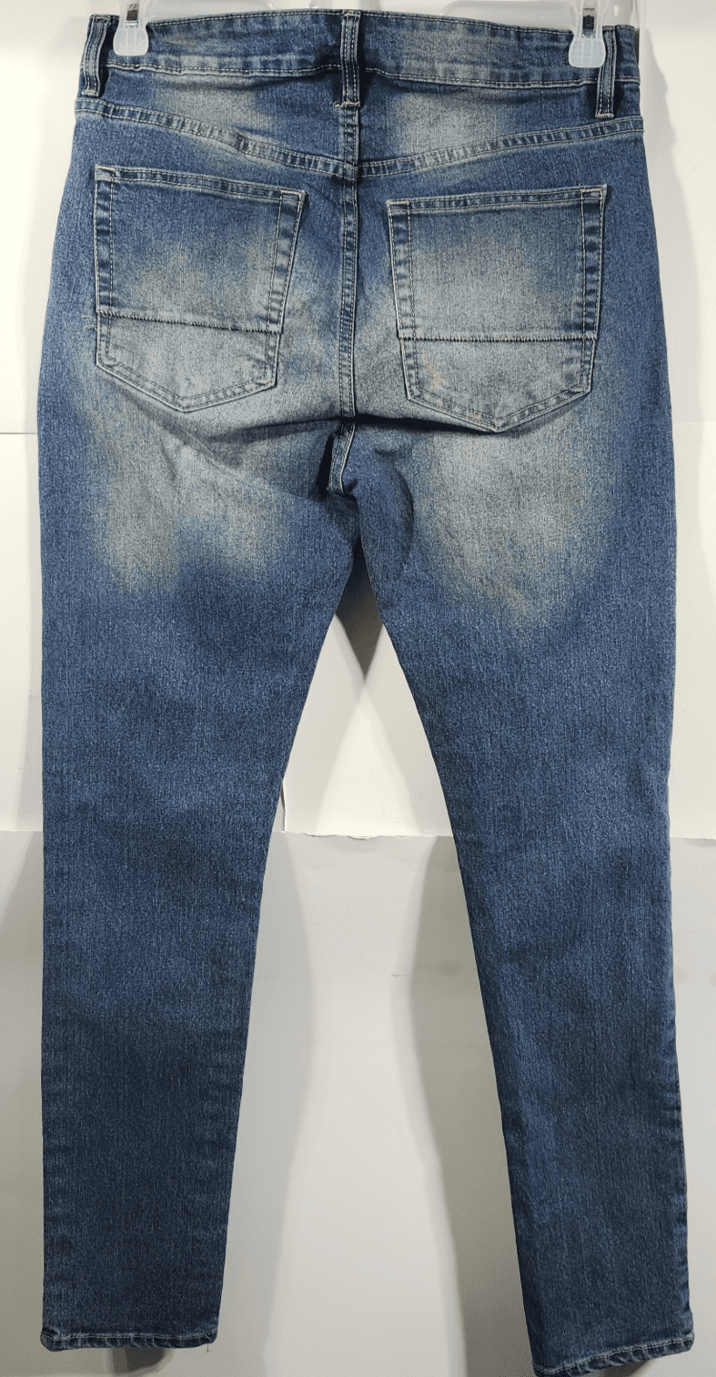 WXYZ Nomad Slim Fit Jeans Men's 32x32 Blue Faded Stretch Denim Modern Tapered - Thumbnail 6