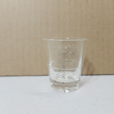 Vintage Calvert B American Whiskey 4411 Clear Shot Glass 2oz - Thumbnail 4