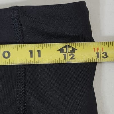 Avia Capri Leggings Womens XS Black Elastic Waist Pull On Pockets NEW - Thumbnail 2