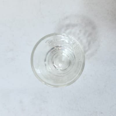 Vintage Calvert B American Whiskey 4411 Clear Shot Glass 2oz - Thumbnail 6