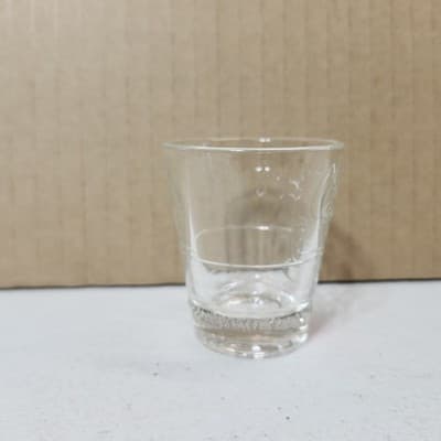 Vintage Calvert B American Whiskey 4411 Clear Shot Glass 2oz - Thumbnail 5