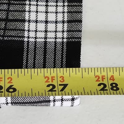 Hollister Women's Ultra High-Rise Mom Pants Size XS Black White NEW - Thumbnail 3