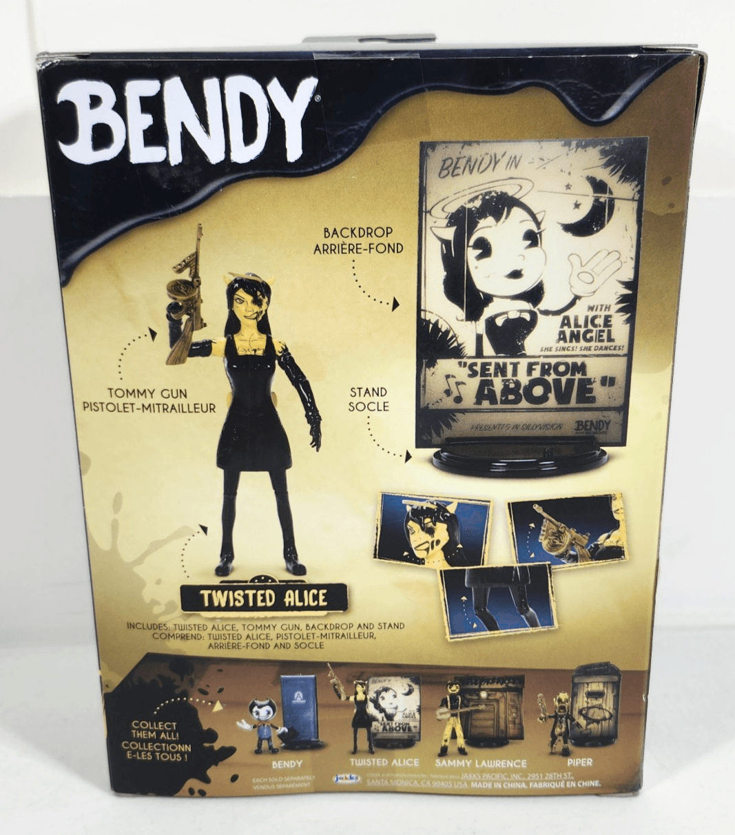 Bendy & the Ink Machine Twisted Alice 5" Action Figure Wave 3 Jakks Pacific NEW - Thumbnail 5