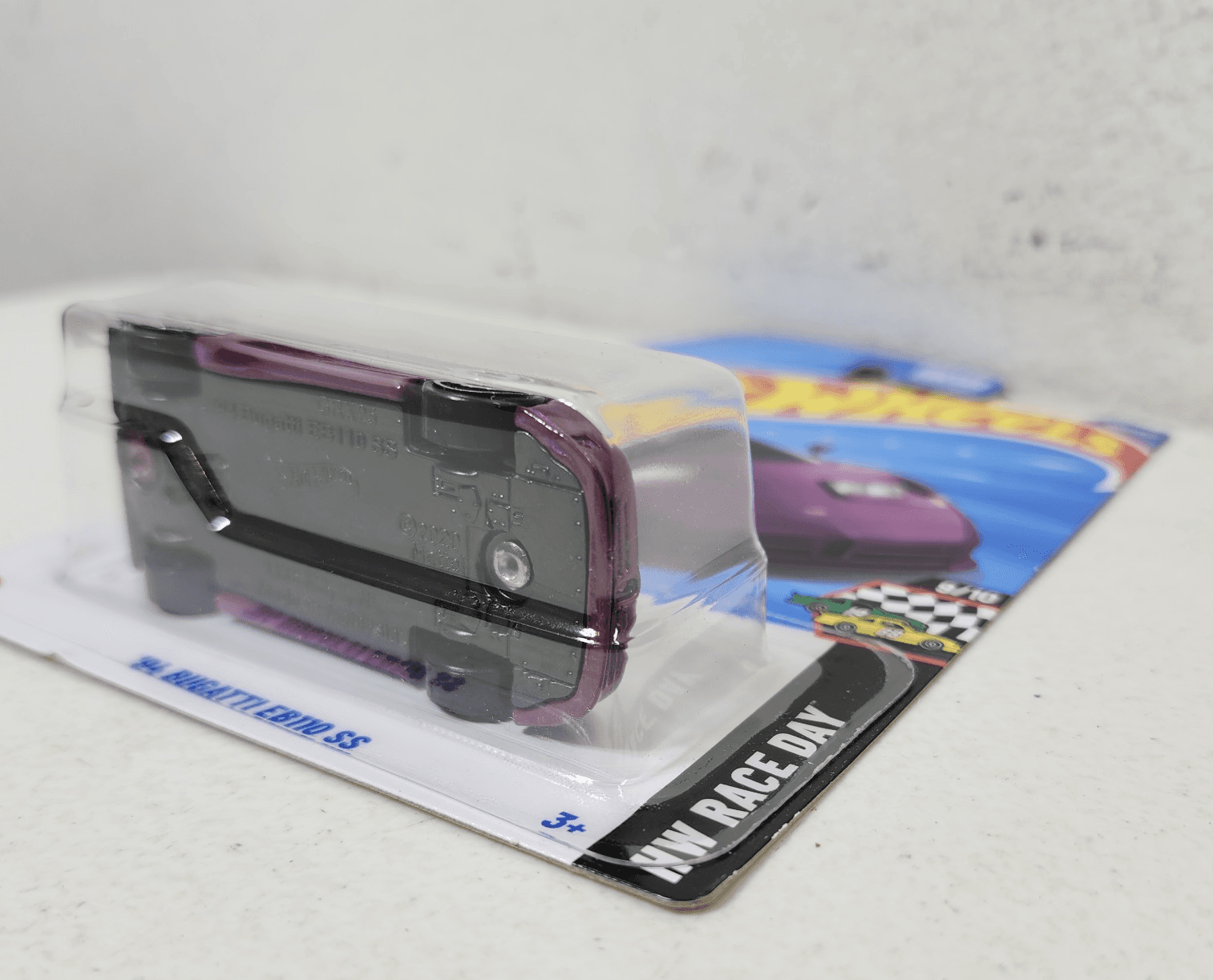 2025 Hot Wheels '94 Bugatti EB110 SS HW Race Day Purple Car 1/64 Toy Vehicle NEW - Thumbnail 5