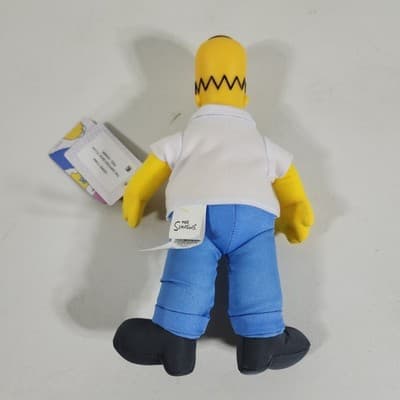 2024 Jakks Pacific The Simpsons Toy Homer Figure 9" Plush Doll New With Tags - Thumbnail 2