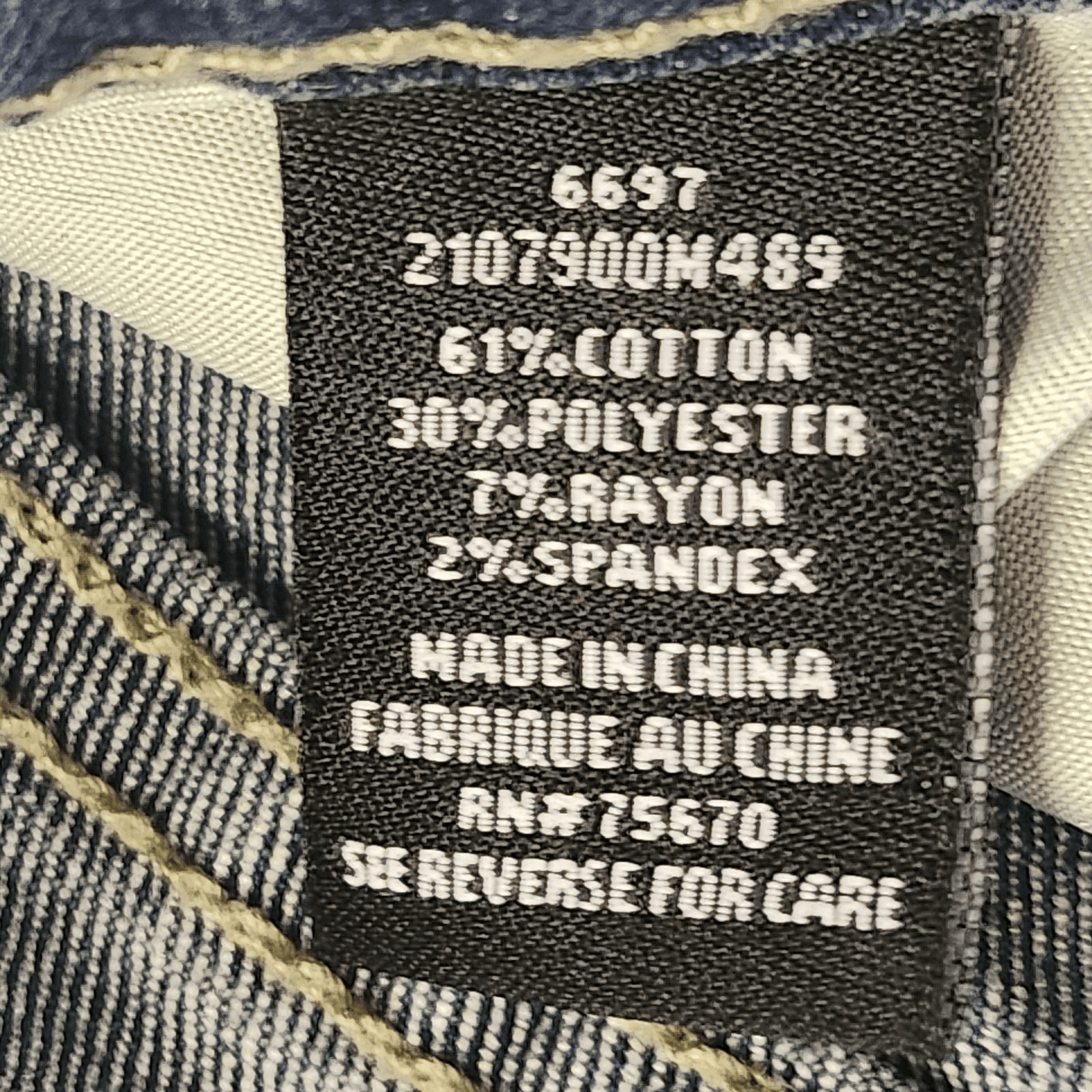 WXYZ Nomad Slim Fit Jeans Men's 32x32 Blue Faded Stretch Denim Modern Tapered - Thumbnail 9